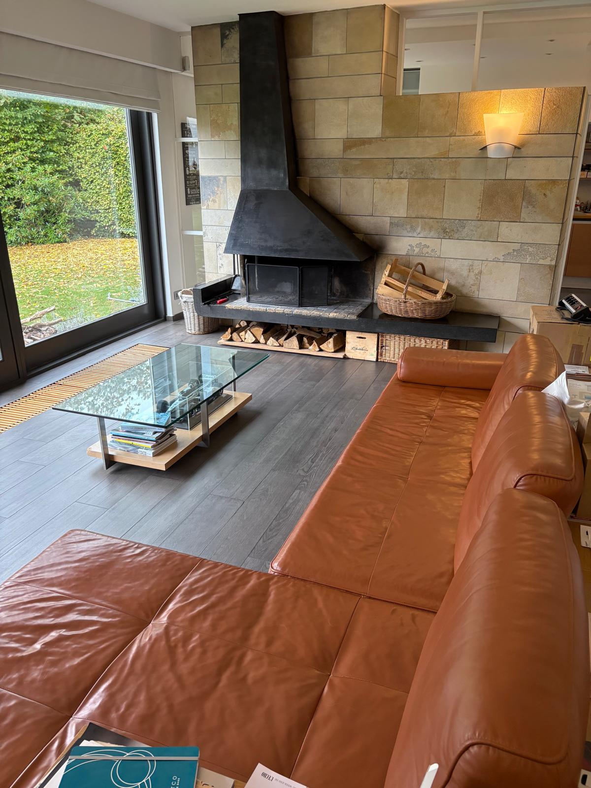 Carrelage sol et murs salon - Uccle