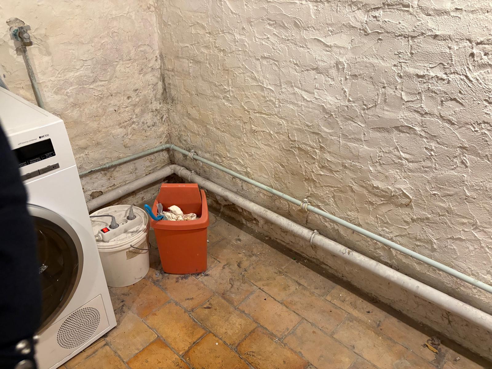 Traitement humidité murs de cave par injection - Bruxelles